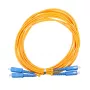 Fibre optic cable Extralink EX.3586 1 m FTTH G.652D SC-SC duplex yellow