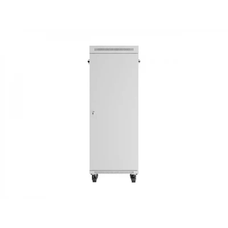 19 inch 32U LANBERG Standing Rack Cabinet 600×800 mm Gray with Glass Door and LCD (Flat Pack)