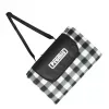 Picnic blanket PROMIS KP250, green stripes, 200 x 150 cm