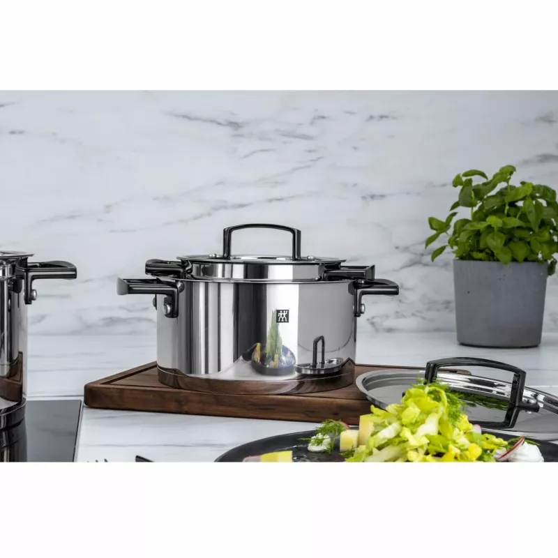 Zwilling BELLASERA cookware set 5-piece, 18/10 Stainless Steel (71160-005-0)