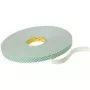 3M Scotchmount Double-Sided Tape 4032, 19mm x 66m, Polyethylene Foam Backing, Permanent (40321966)