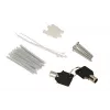 Extralink Elena Fiber Optic Splice Enclosure, 16 Splices, White
