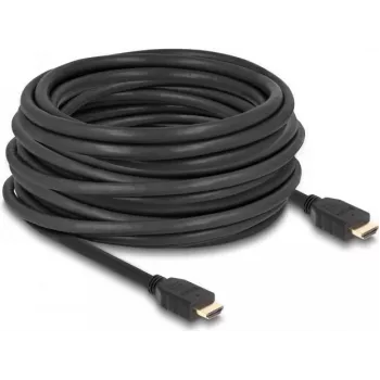 DeLOCK High Speed HDMI Cable 48 Gbps 8K 60 Hz black 12 m