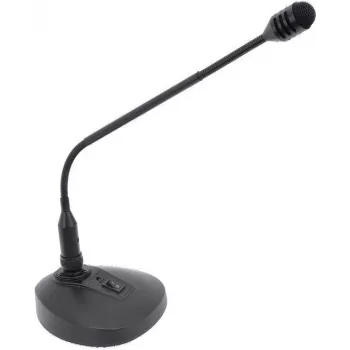 Interview microphone Omnitronic 13030916 Black