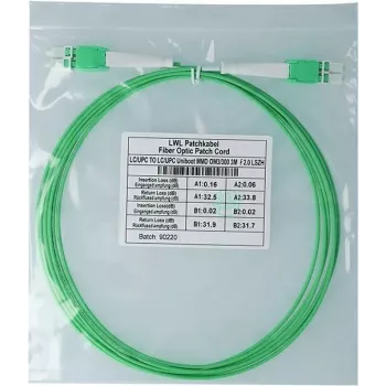 Duplex LWL Patch Cable CBO SFP8181GU5MK Multimode OM5 Uniboot