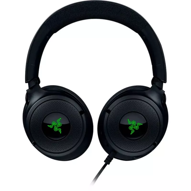 Razer Kraken V4 X - Wired PC Gaming Headset (TriForce 40mm Drivers Retractable Cardioid Mic 7.1 Surround Sound Chroma RGB for PC - Console & Phone