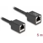 Networking Cable DeLOCK 90333 RJ-45 Cat6a 5m Black