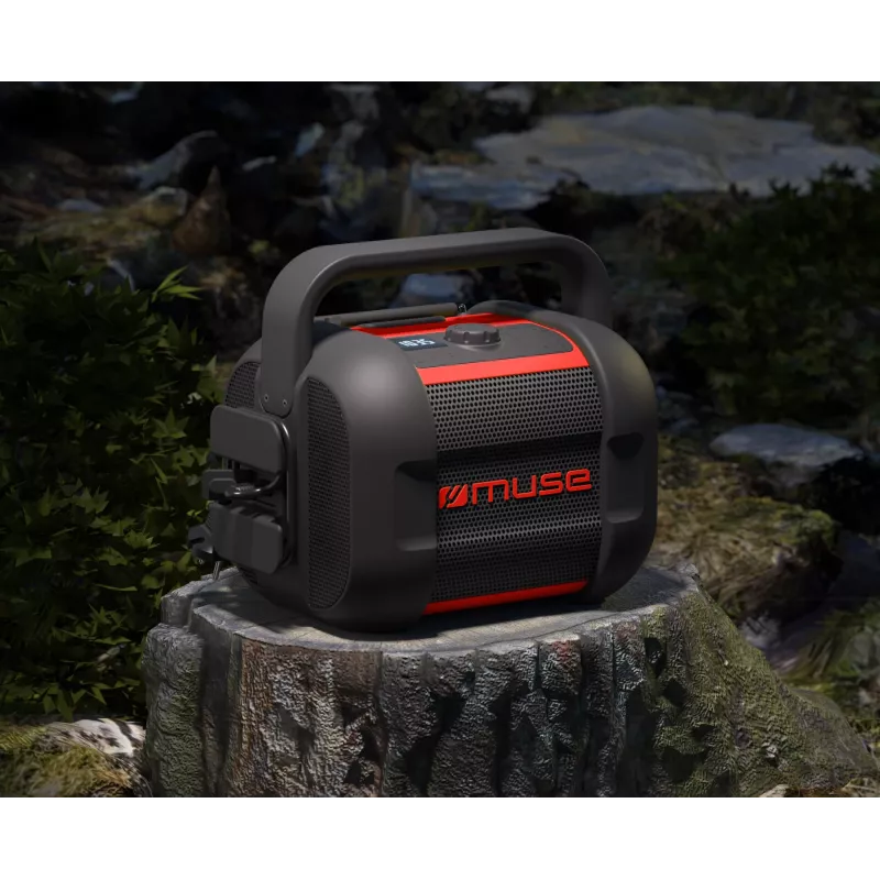 Portable Bluetooth Radio Muse M-968 BTR — 40 W, NFC, Rechargeable Battery