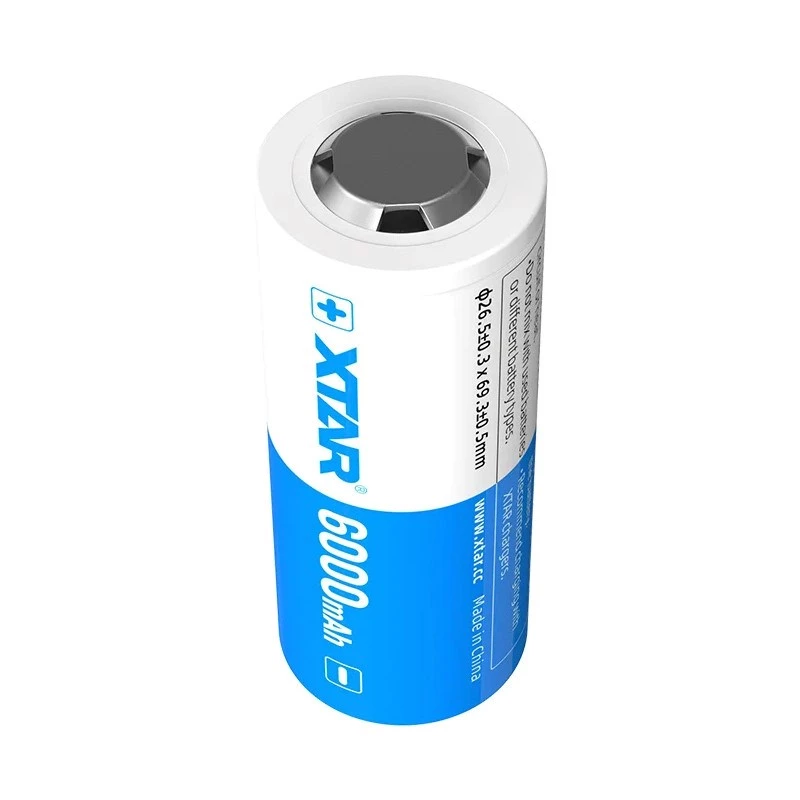 Battery 26650 3,6V Li-ion 6000 mAh