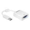 Video Cable Adapter DeLOCK 61766 0.125m VGA DisplayPort White