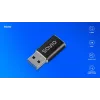 Savio AK-81 Video Cable Adapter USB Type-C USB Type-A Black