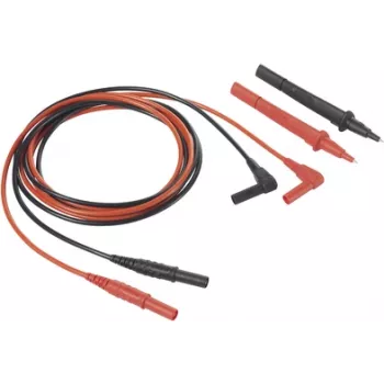 VOLTCRAFT VC801 Test Lead [Plug 4 mm - Test Probe] 1.5 m Black-Red 1 pc(s) (VC-14297410)