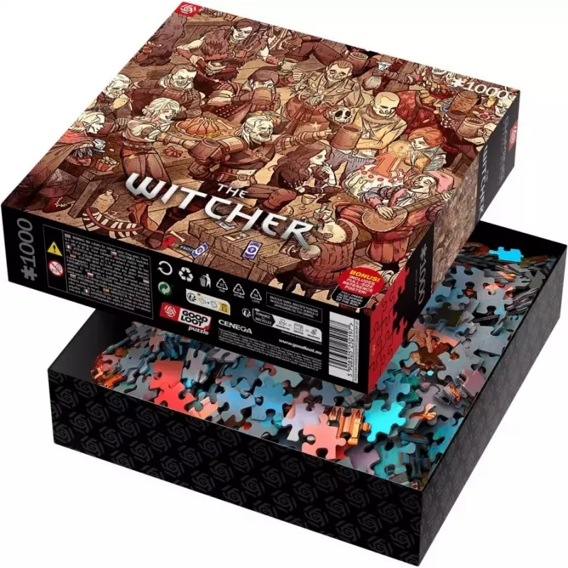 Good Loot Gaming Puzzle: The Witcher (Wiedźmin) Birthday, 1000 pieces