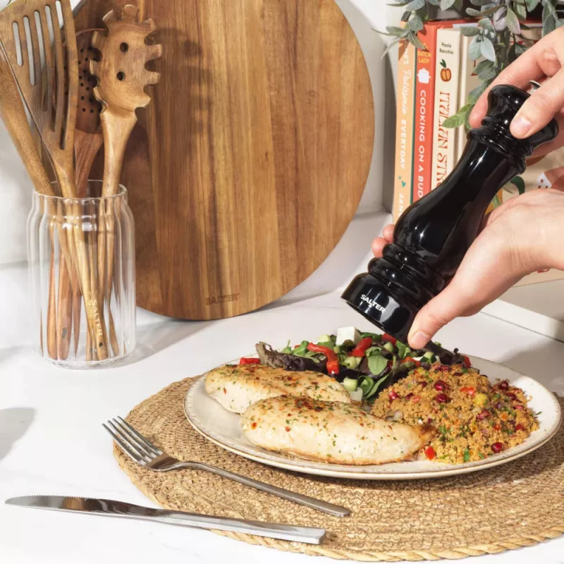 Salt and pepper mill Salter BW13676EU7 Black — manual spice grinder, adjustable grind