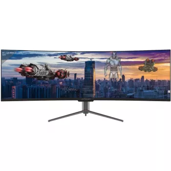 LC-Power LC-M49-DQHD-120-C-Q LED display 124,5 cm (49 ) 5120 x 1440 Pixel UltraWide Quad HD QLED Black (LC-M49-DQHD-120-C-Q)