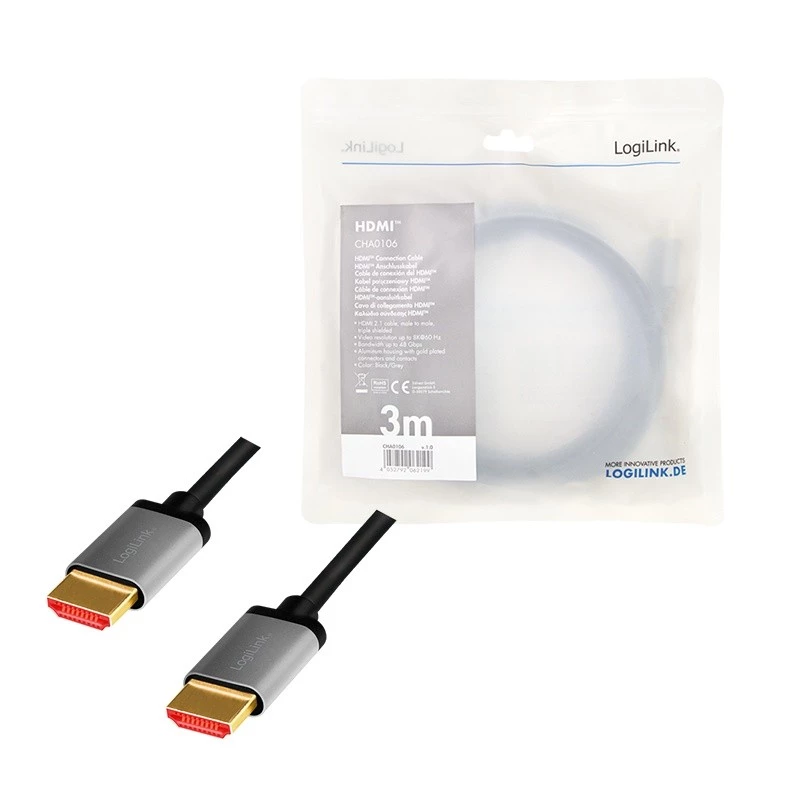 HDMI Cable LogiLink CHA0106 3m