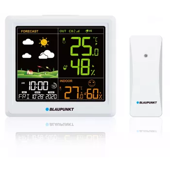 Weather Station BLAUPUNKT WS25WH — indoor/outdoor measurements, wireless sensors