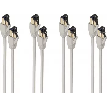 Networking cable ShiverPeaks BS08-41000-4 0.25m Cat8.1 F/FTP