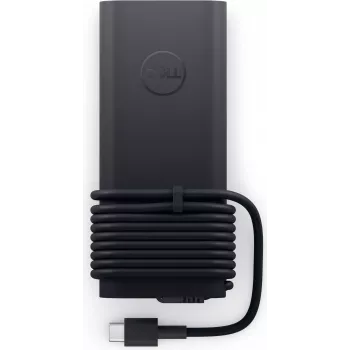 USB-C GaN Slim Adapter Dell 130W 492-BDQD — laptop and device charger