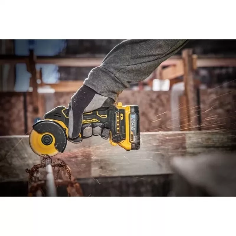 DeWALT DCS438N-XJ 18V XR cordless angle grinder, 76 mm