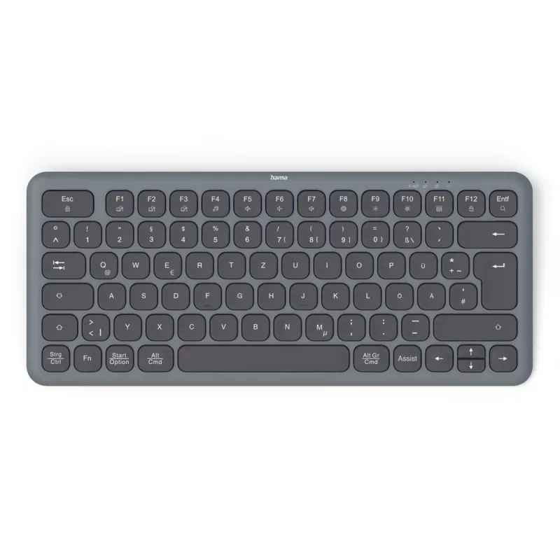 multi device keyboard and mouse set black gre