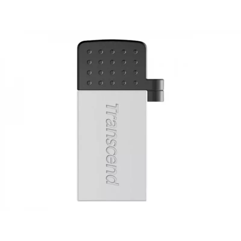 Transcend JetFlash Mobile 380 - USB Flash Drive - 16GB - USB2.0 - Silver (TS16GJF380S)