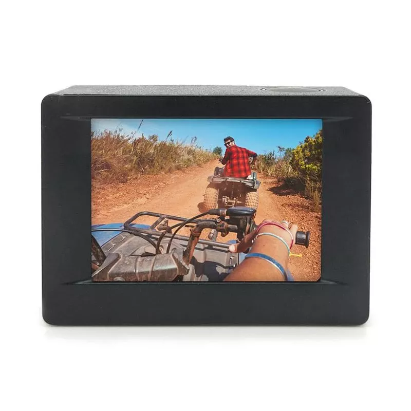 Easypix GoXtreme Enduro Black - Action Camera - mountable - 4K / 30 fps - 8.0 MPix - Wi-Fi - underwater to 30 m - Black