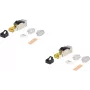RJ45 Cat.8.1 Network Connector ShiverPeaks BS08-45001-2 Metal Field Configurable
