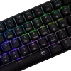 Mechanical Keyboard White Shark Shinobi-2 Blue Switch Black US layout