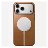 Mobile phone case Nomad Modern Leather Case Cover for iPhone 17 Pro Max, 17.5 cm (6.9 inch), Tan, leather + PC/TPU