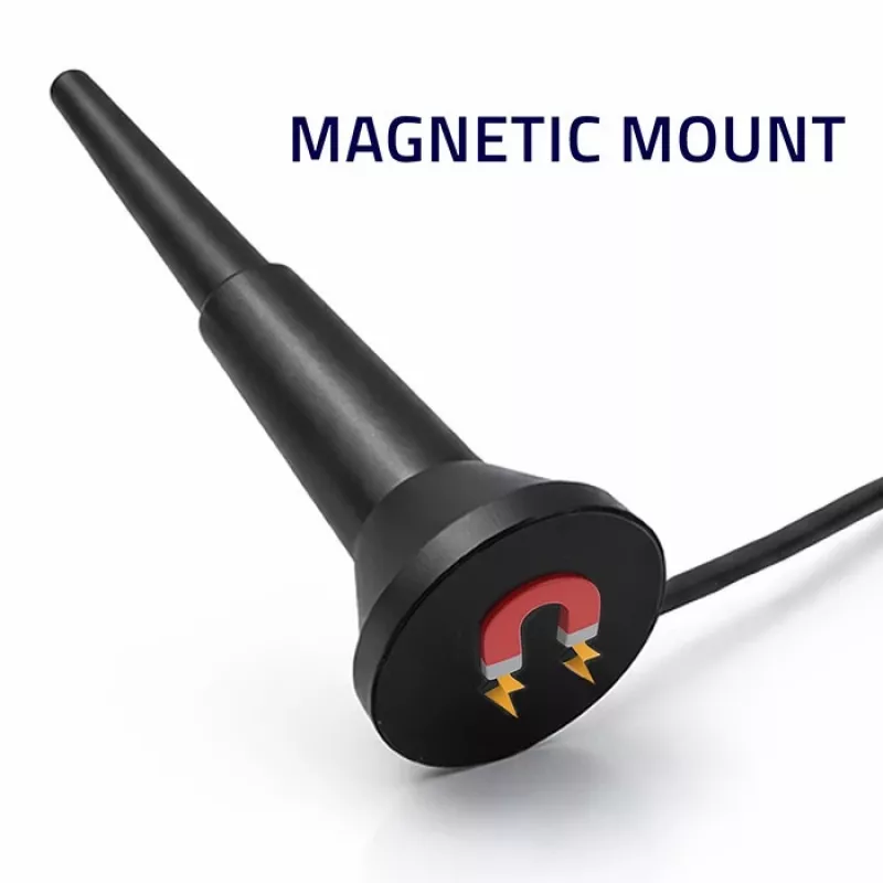 External 4G LTE Antenna QOLTEC 5 dBi 600–2700 MHz SMA Connector with 3 m Cable