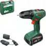 Cordless Drill Driver Bosch EasyDrill 18V-38 — 18V, 38 Nm torque, compact cordless drill