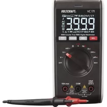 VOLTCRAFT VC171 Hand-Multimeter digital CAT III 600 V Display (Counts): 4000 (VC-12232390)