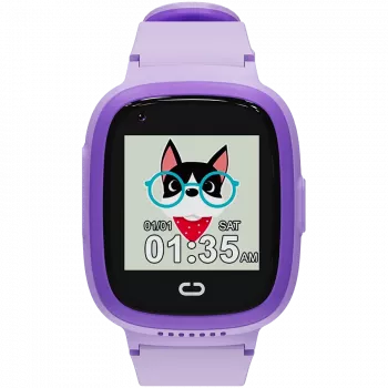 Kids Watch CANYON Sunny KW-48 Video 4G GPS Games&Music Violet