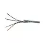 Wentronic Goobay CAT 5e Network Cable, SF/UTP, Grey, 100 m - CU, AWG 24/1 (solid), PVC (15015)