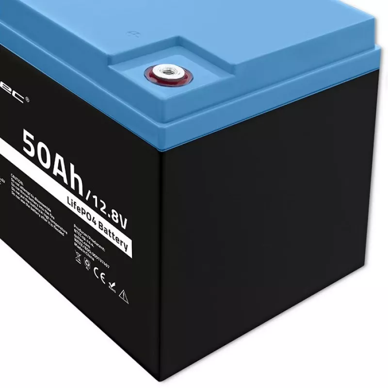 LiFePO4 battery QOLTEC 12.8V 50Ah (model 53704) for backup and energy storage
