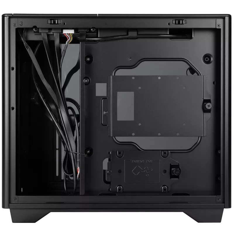 InWin A3 Mini-Tower Tempered Glass - black