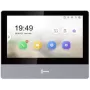 Video intercom Hikvision DS-KH8350-TE1 7 inch IPS touchscreen, PoE, SIP, MicroSD slot, 1024×600, Aluminium housing, Black