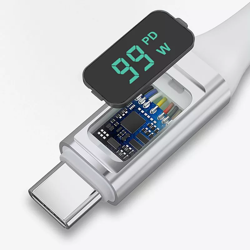 4smarts USB-C auf USB-C Cable DigitCord 100W 1.5m. wei