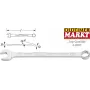Combination Wrench HAZET 600N-17