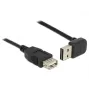 USB Cable DeLOCK 1m USB 2.0-A to USB 2.0-A Black