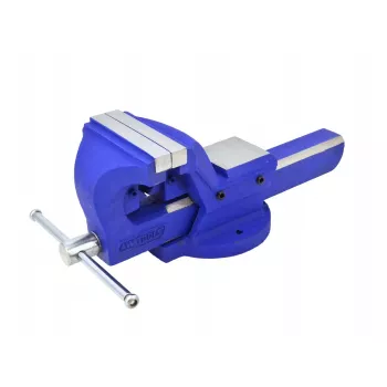 Bench Vise AWTools 1003456, fixed industrial vise, 6 inch (150 mm) jaw width