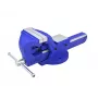 Bench Vise AWTools 1003456, fixed industrial vise, 6 inch (150 mm) jaw width