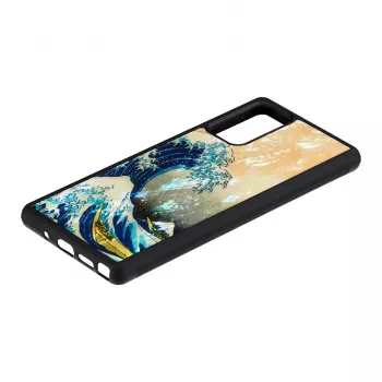 Protective phone case iKins for Samsung Galaxy Note 20 with Great Wave design