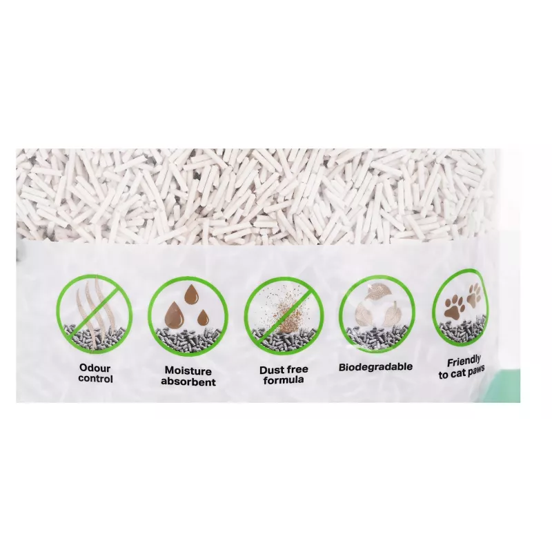 DIAMENTIQ Tofu Matcha Ultra clumping - plant-based litter - 4kg