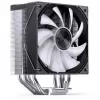 CPU cooler Jonsbo CA40 BLACK ARGB, 120 mm PWM fan, 225W TDP, black
