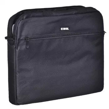 Briefcase IBOX TN6020 for 39.6 cm (15.6 inch) laptops — nylon, black, shoulder strap