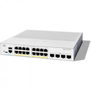 Managed Switch Cisco Catalyst 1300-16P-4X 16 Port GE PoE 4x10GE SFP+