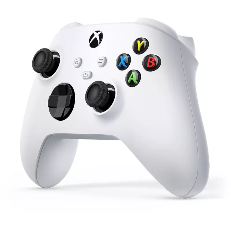 Microsoft Xbox Wireless Controller - Game Pad - Wireless - Bluetooth - Robot White - for PC, Microsoft Xbox One, Android, Microsoft Xbox Series S, Microsoft Xbox Series X