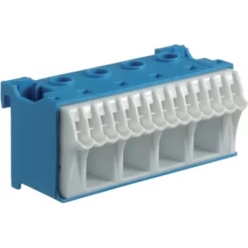 Hager KN18N Connection Block Blue - White (KN18N)